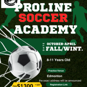 Fall/Winter 2025-2026 Registration – Under 12 years old (One Time Payment)